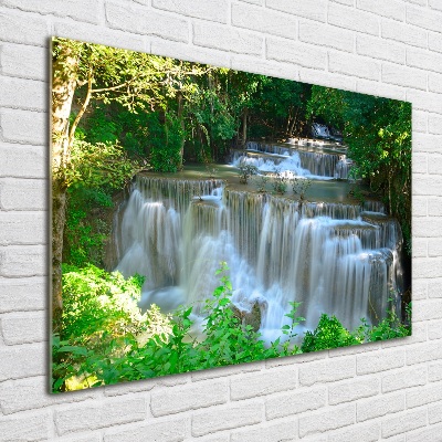 Acrylbild Fotodruck Wasserfall