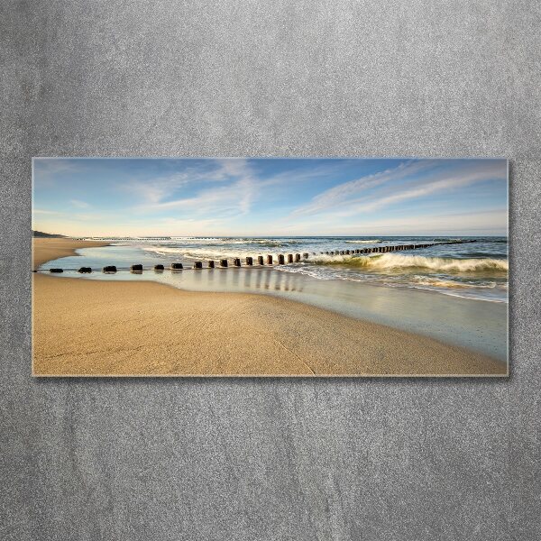 Acrylglas-Druck Strand an der Ostsee