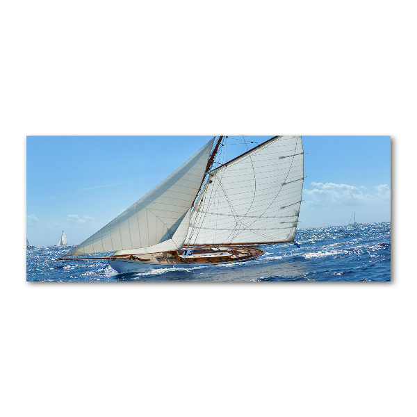 Acrylbild Fotodruck Yacht