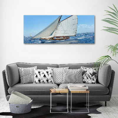 Acrylbild Fotodruck Yacht