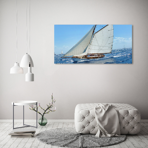 Acrylbild Fotodruck Yacht