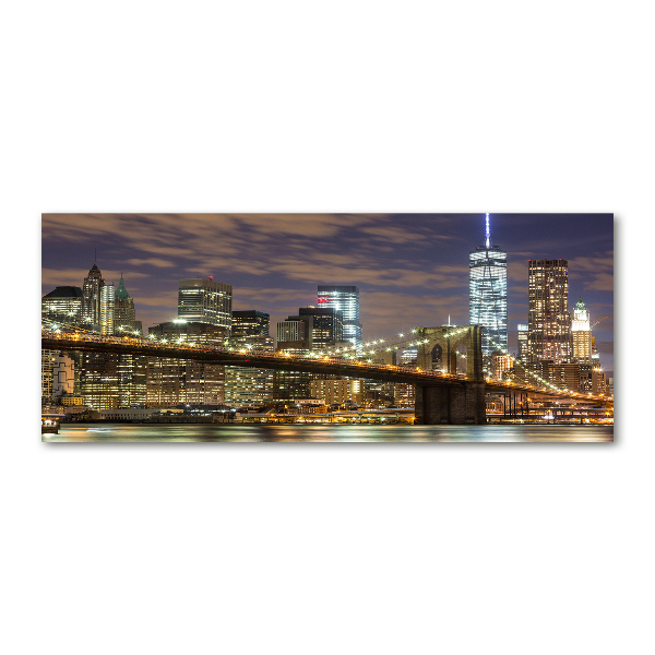 Bild auf Acrylglas Brooklyn Bridge