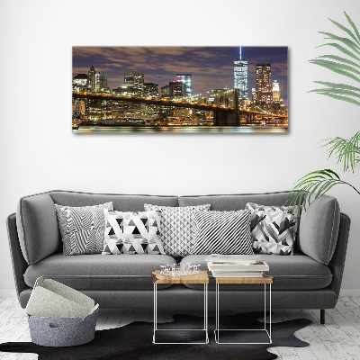 Bild auf Acrylglas Brooklyn Bridge