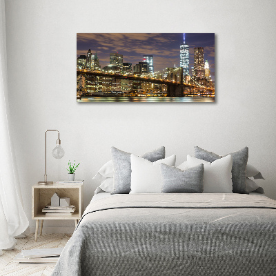 Bild auf Acrylglas Brooklyn Bridge