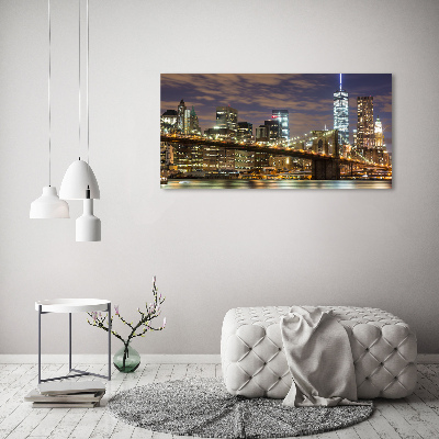 Bild auf Acrylglas Brooklyn Bridge