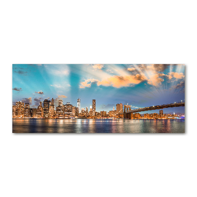 Acrylglas-Druck Brooklyn Bridge