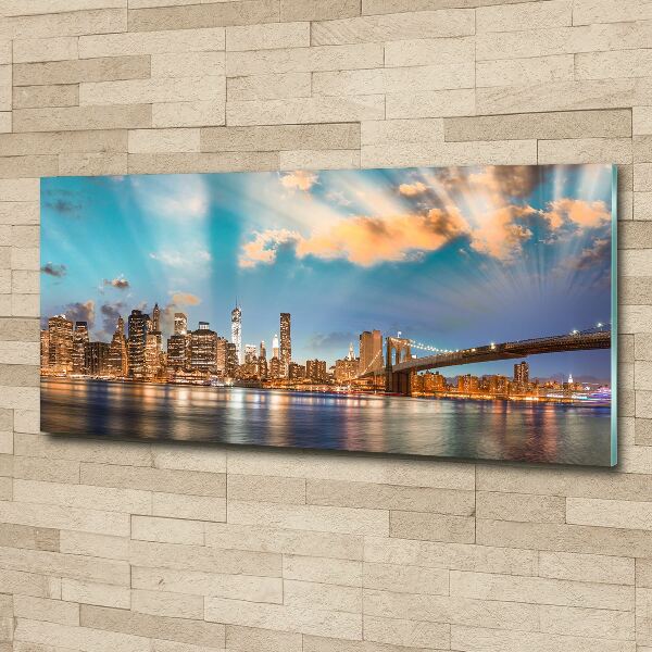 Acrylglas-Druck Brooklyn Bridge