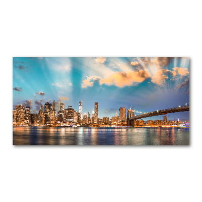 Acrylglas-Druck Brooklyn Bridge