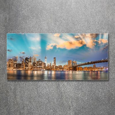 Acrylglas-Druck Brooklyn Bridge