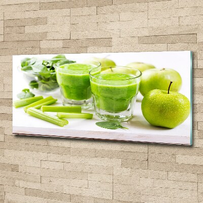 Bild auf Acrylglas Grüner Cocktail