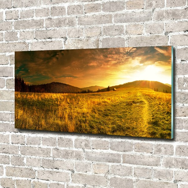 Bild auf Acrylglas Panorama der Tatra-Berge