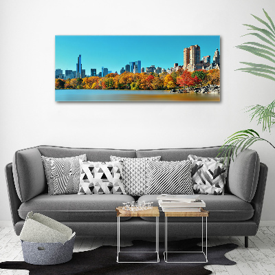 Bild auf Acrylglas New York im Herbst