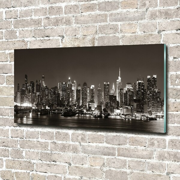 Acrylbild Fotodruck Manhattan, New York