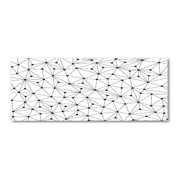 Foto auf Acryl Linien und Kreise