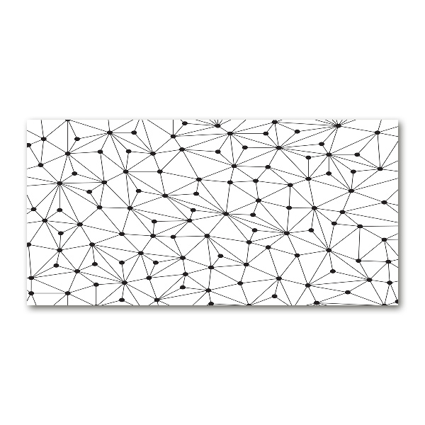 Foto auf Acryl Linien und Kreise