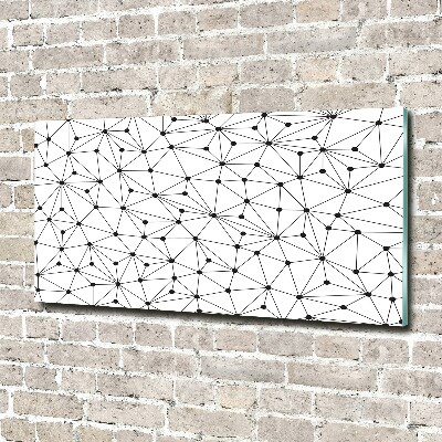 Foto auf Acryl Linien und Kreise