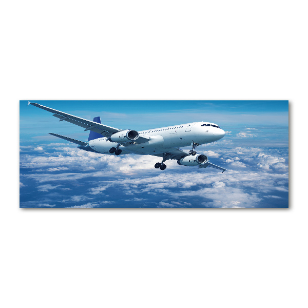 Acrylglas-Druck Ein Flugzeug in den Wolken
