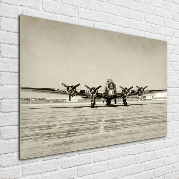 Foto auf Acryl Alter Bomber