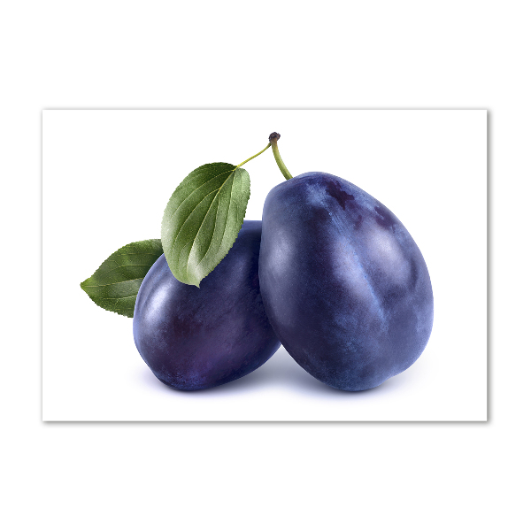 Acrylglas-Druck Pflaumen