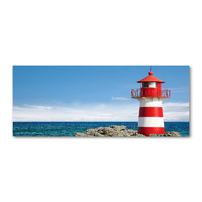 Acrylglas-Druck Leuchtturm