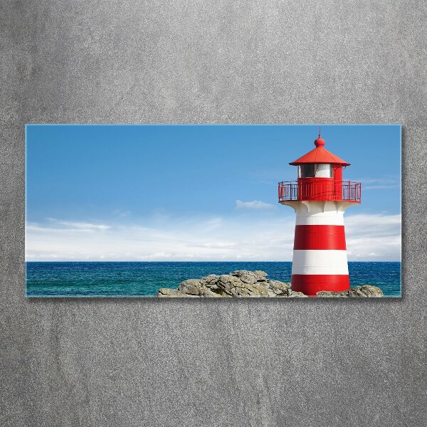 Acrylglas-Druck Leuchtturm