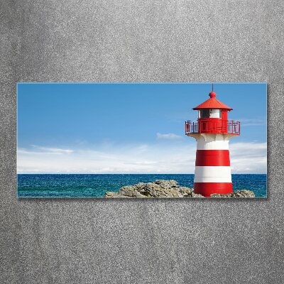 Acrylglas-Druck Leuchtturm
