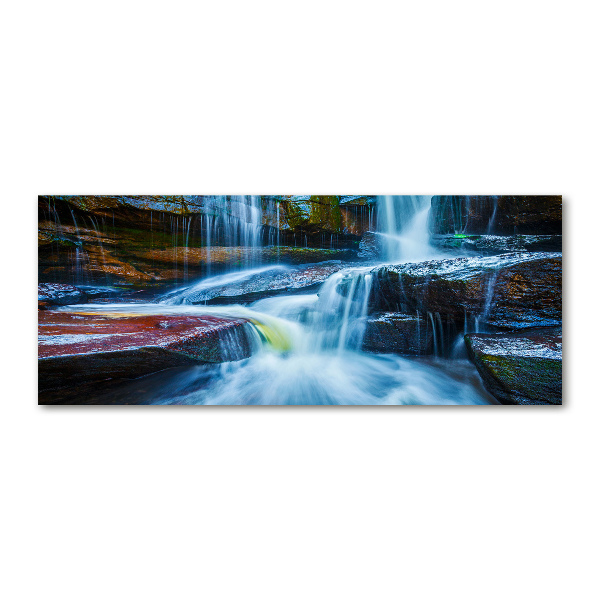 Acrylbild Fotodruck Tropischer Wasserfall