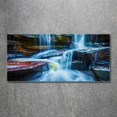 Acrylbild Fotodruck Tropischer Wasserfall