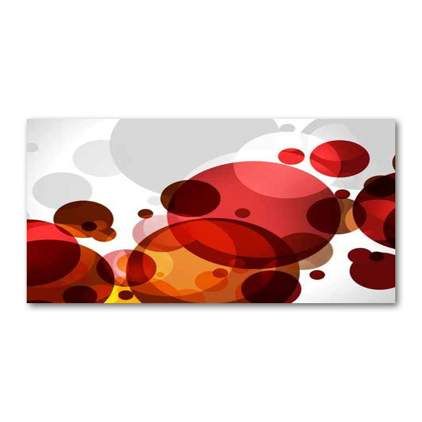 Acrylbild Fotodruck Kreisabstraktion