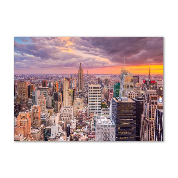 Foto auf Acryl New York