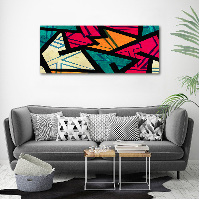 Bild auf Acrylglas Geometrischer Hintergrund