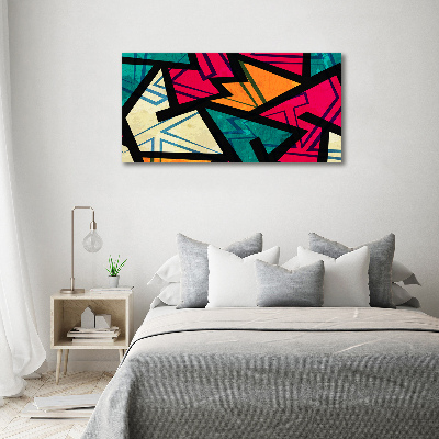 Bild auf Acrylglas Geometrischer Hintergrund