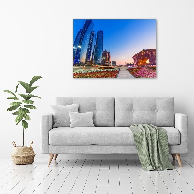 Bild auf Acrylglas Straßen von Abu Dhabi