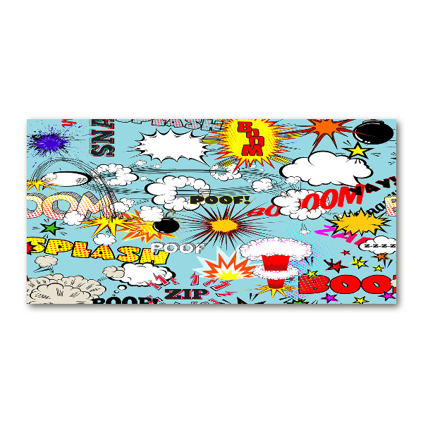 Acrylglas-Druck Comics