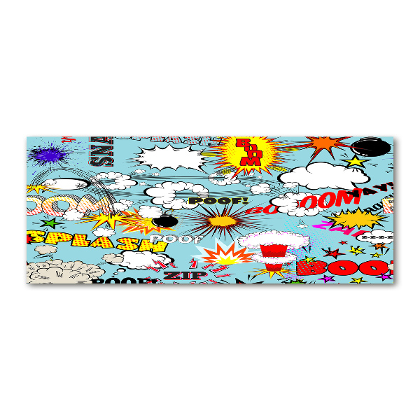 Acrylglas-Druck Comics