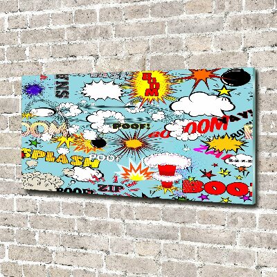 Acrylglas-Druck Comics