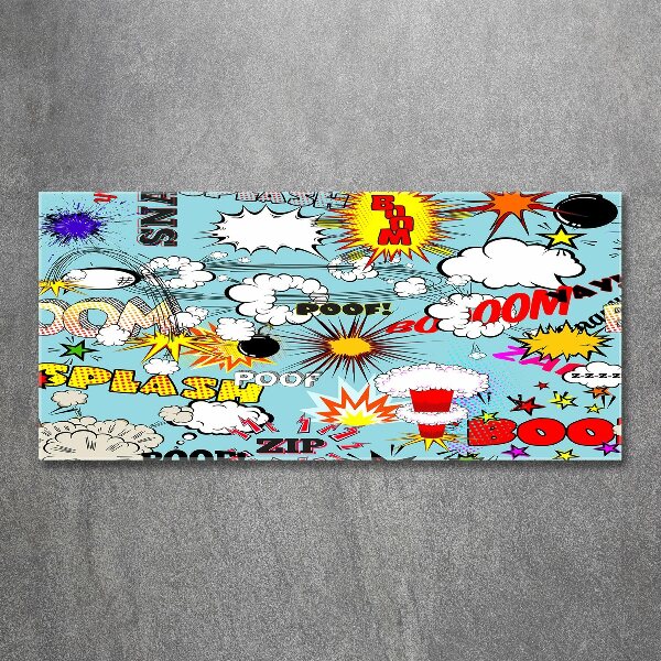 Acrylglas-Druck Comics