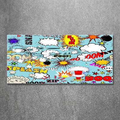 Acrylglas-Druck Comics