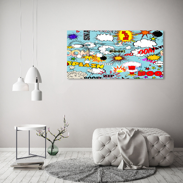 Acrylglas-Druck Comics