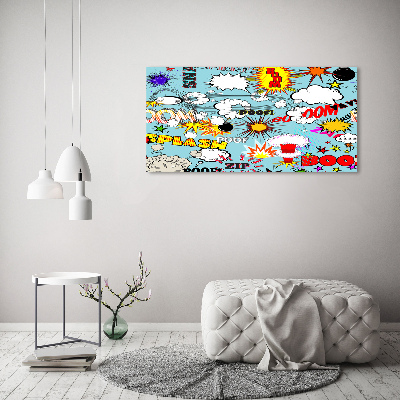 Acrylglas-Druck Comics