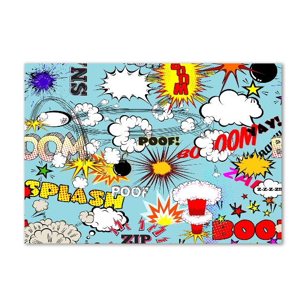 Acrylglas-Druck Comics