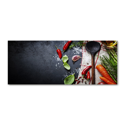 Foto auf Acryl Zutaten