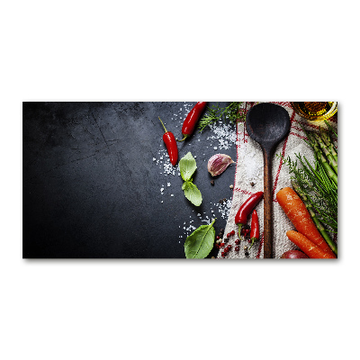 Foto auf Acryl Zutaten