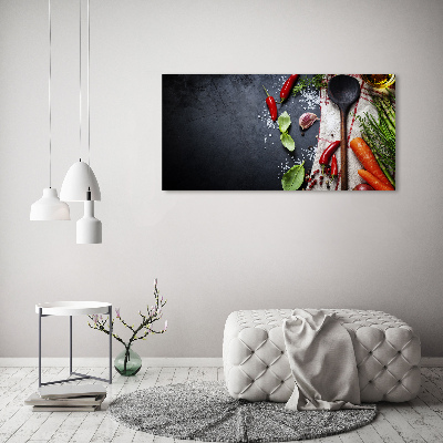 Foto auf Acryl Zutaten