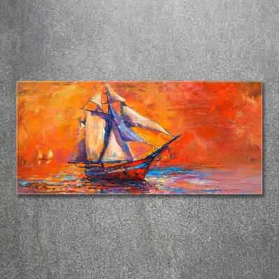 Bild auf Acrylglas Raumschiff