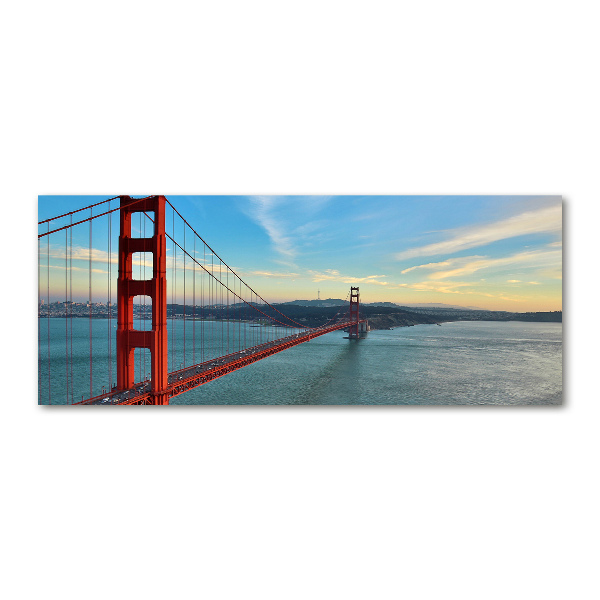 Foto auf Acryl San Francisco Brücke
