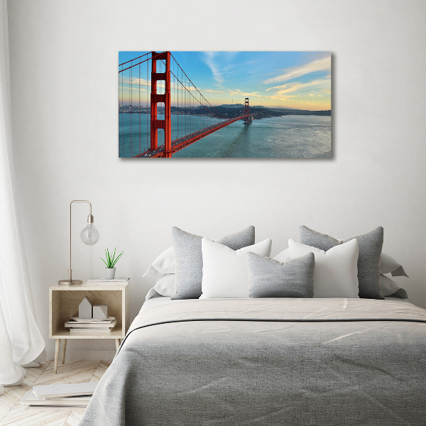 Foto auf Acryl San Francisco Brücke