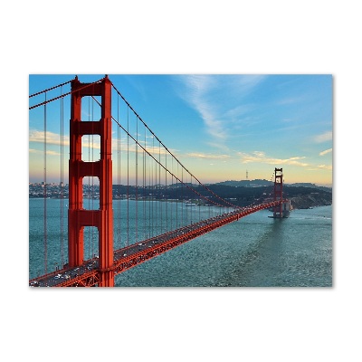 Foto auf Acryl San Francisco Brücke