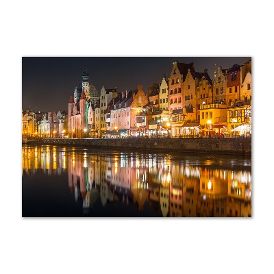 Acrylbild Fotodruck Danzig, Polen