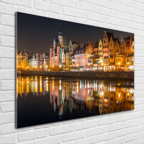 Acrylbild Fotodruck Danzig, Polen